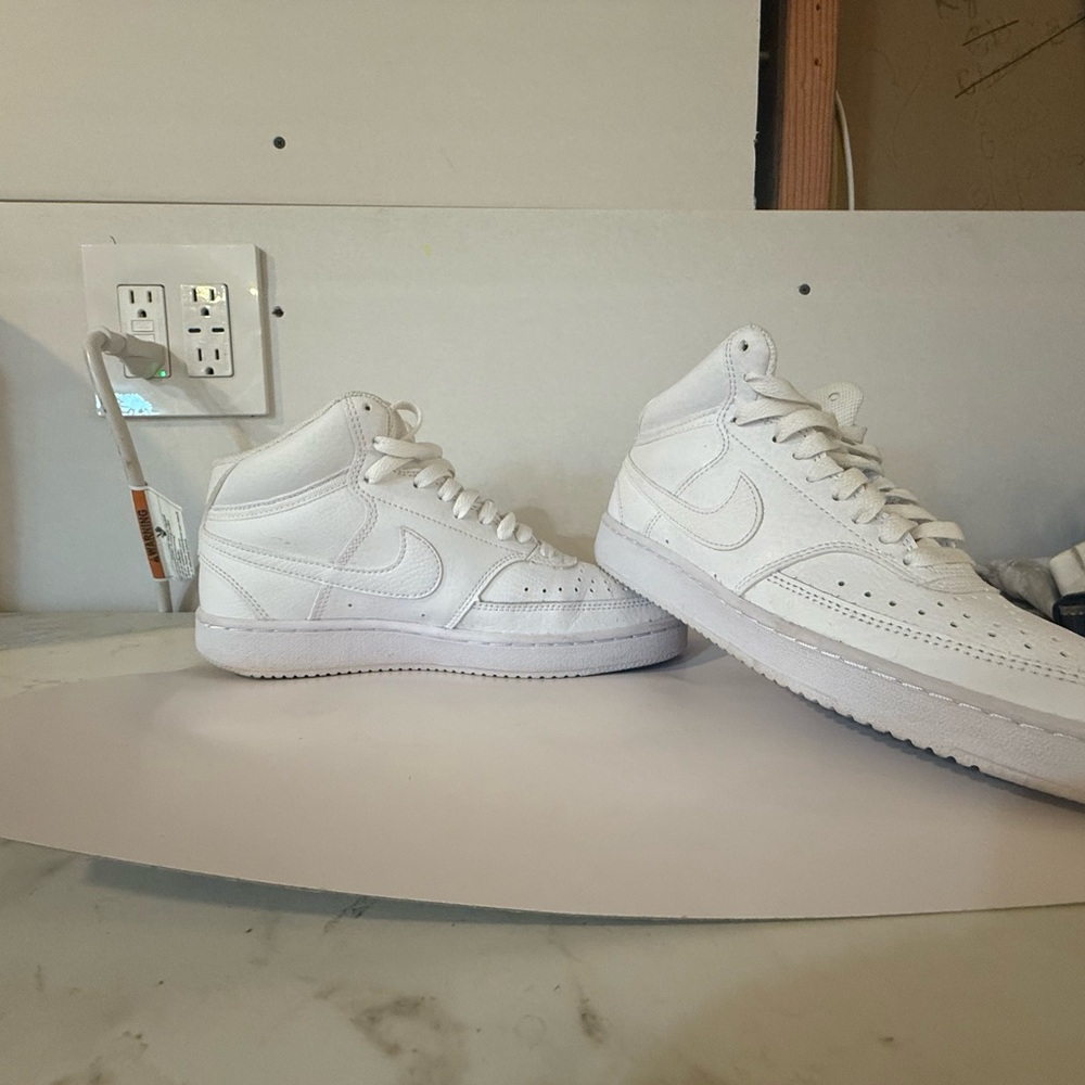 White Mid Nike Sneakers